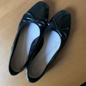 Schutz Arissa Square-toe Ballet Flats - Size 7.5